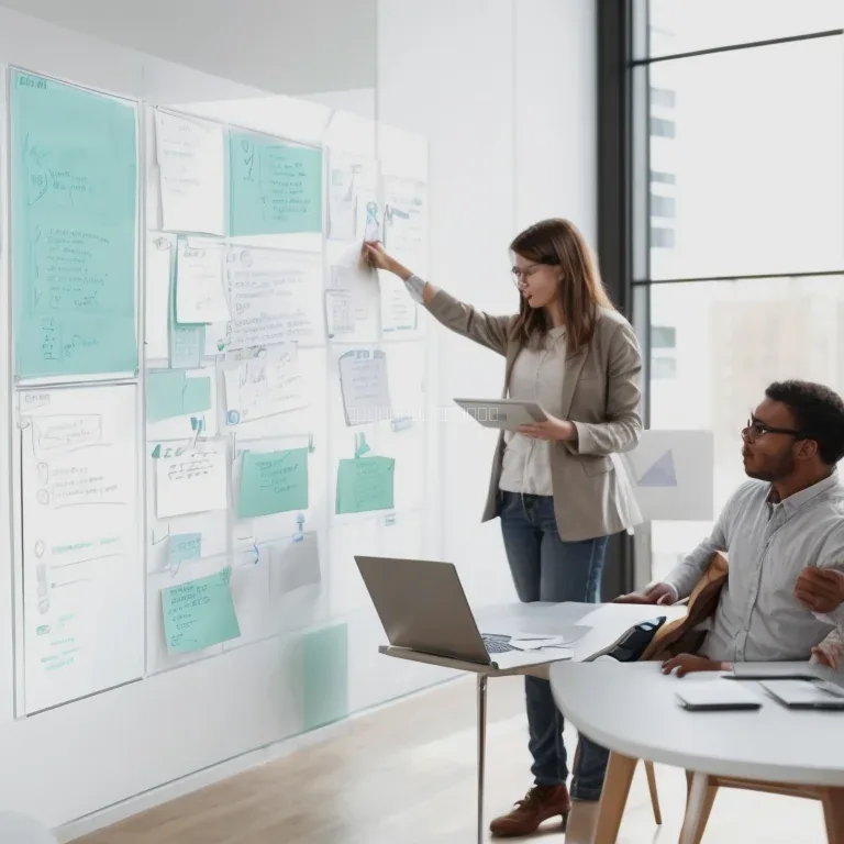 Developers planning a business application